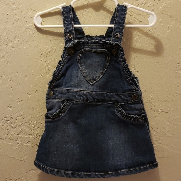 Arizona Jeans Overall Denim Dress - Picture 2 of 7